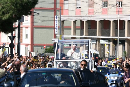 22.09.2013 -- Visita di Papa Francesco a Cagliari