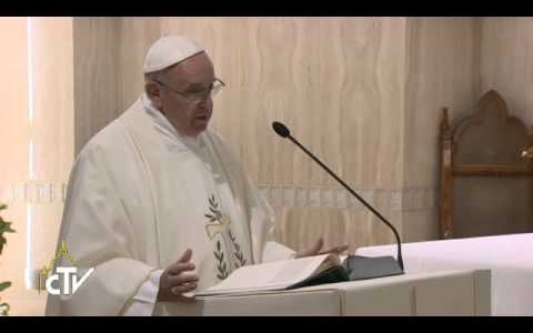 Papa Francesco: no allo spirito mondano, sì a Dio