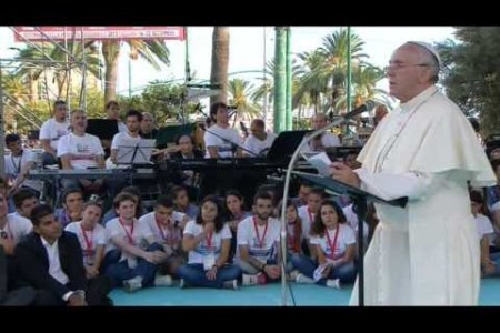 Papa francesco, discorso ai giovani di Cagliari