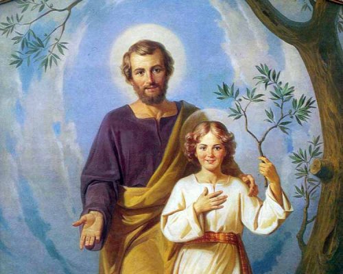 Parrocchia Santi Pietro E Paolo Cagliari L Amore Di Dio Regni Sempre Nei Vostri Cuori Preghiera A San Giuseppe A Te O Beato Giuseppe