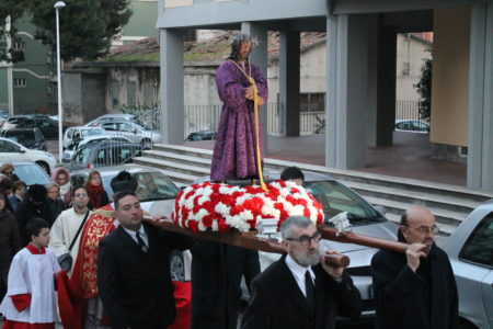 2018 27.3 MARTEDI' SANTO PROCESSIONE NAZZARENO E ANNUNCIO SETTIMANA SANTA